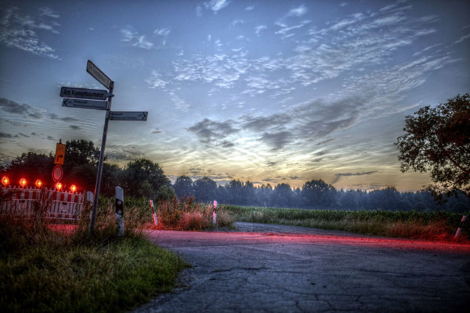 RED END HDR bei Nacht