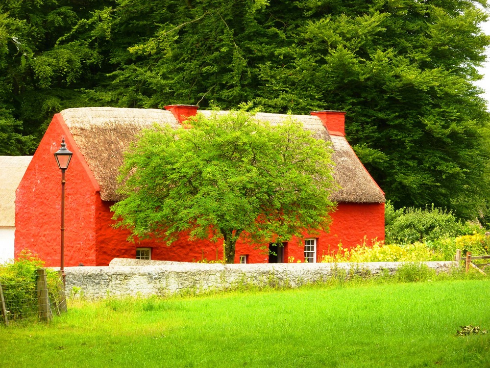 Red Farmhouse at St. Fagans