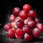 Red grapes