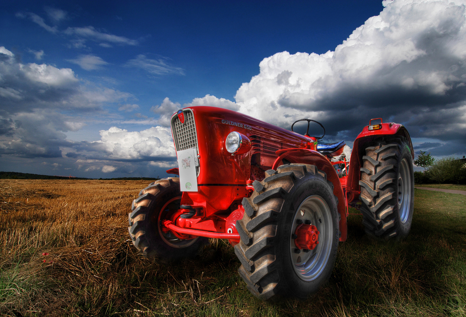 Red Güldner G50 Foto & Bild | industrie und technik, traktoren ...