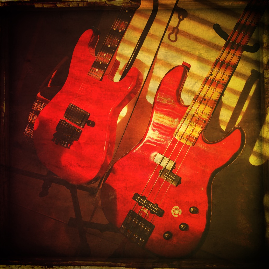 red guitars