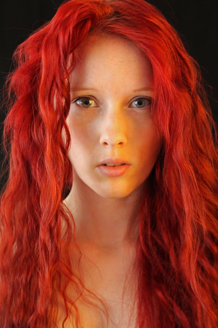 Red Hair Selbstportrait