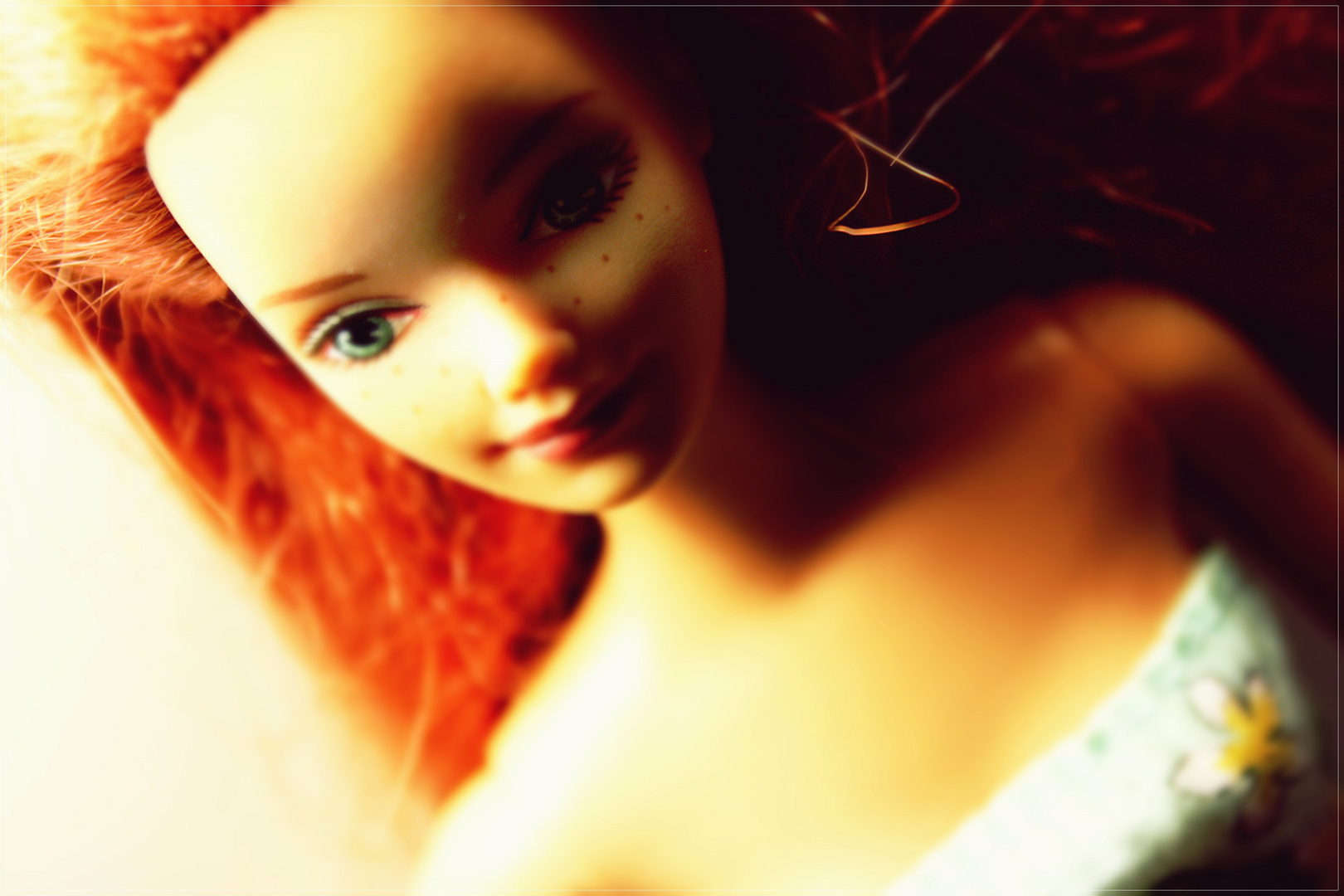 Red-haired Barbie