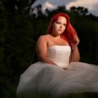 Red haired Bride