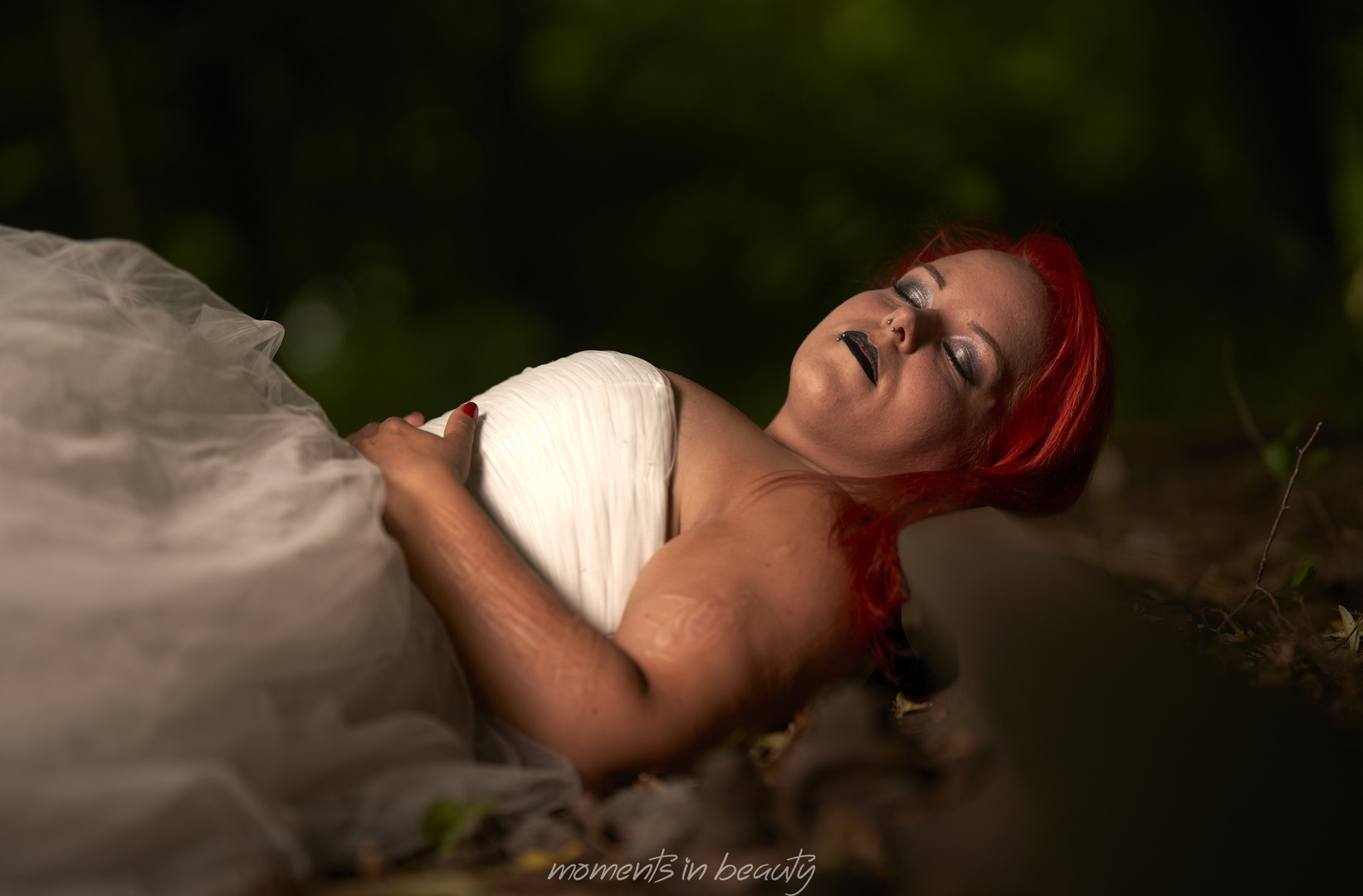 Red haired Bride