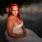 Red haired Bride