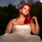 Red haired Bride