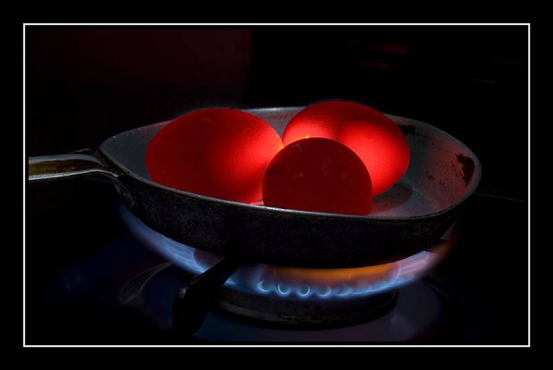 Red hot eggs