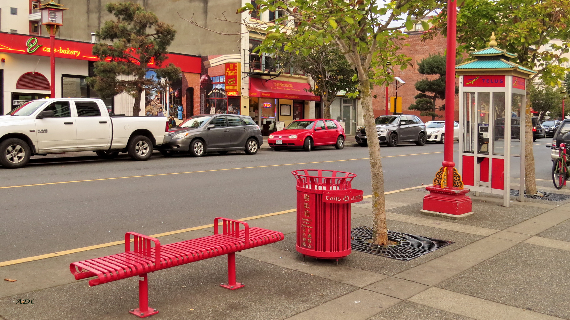 Red in Chinatown