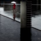 red in rain / walk on