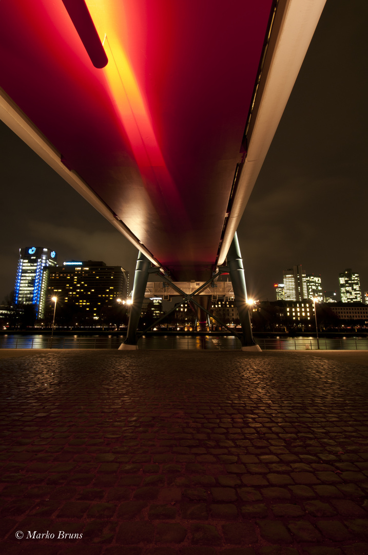 Red Light Bridge Frankfurt am Main