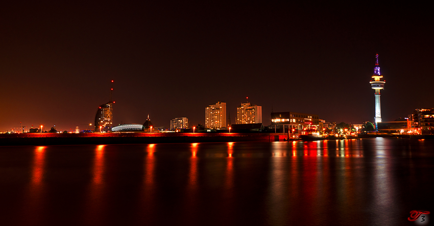 Red Lights on the water