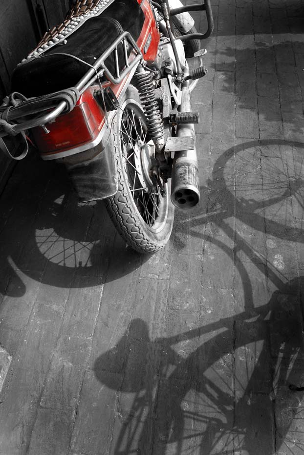 Red Motorcycle