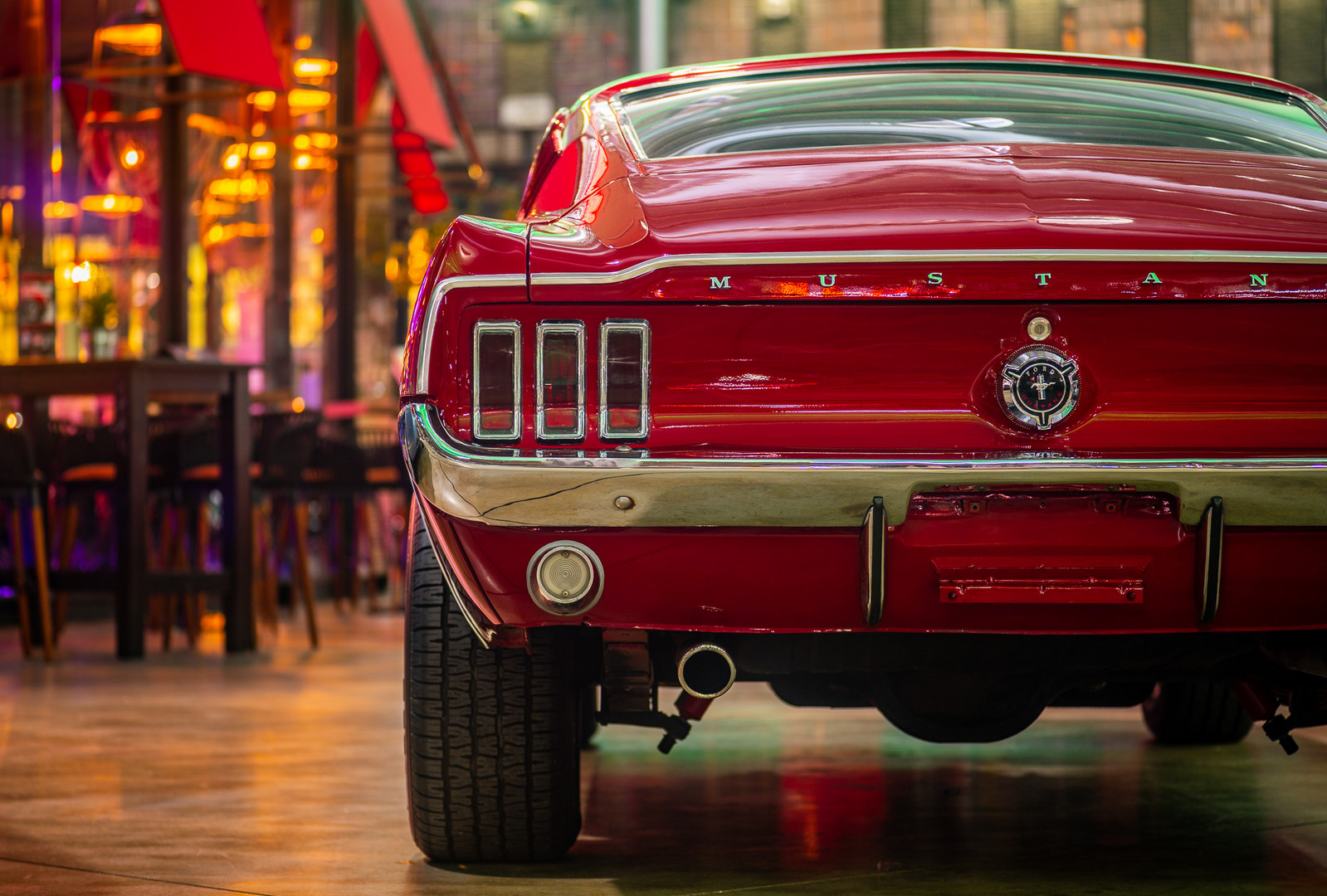 Red Mustang