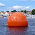 Red Nose im Hafen von Mandal Norwegen