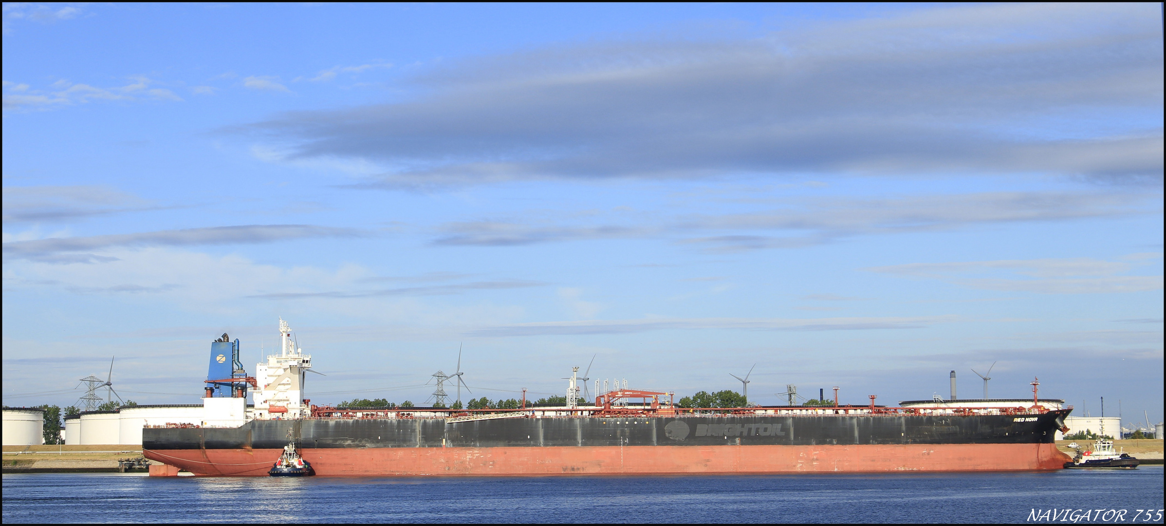 " RED NOVA " Tanker, Calandkanal, Rotterdam