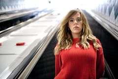 Red on Staircase