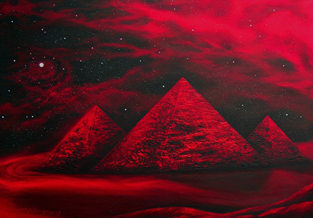 "RED PYRAMIDS"