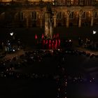 red rebels beim die-in in bremen 