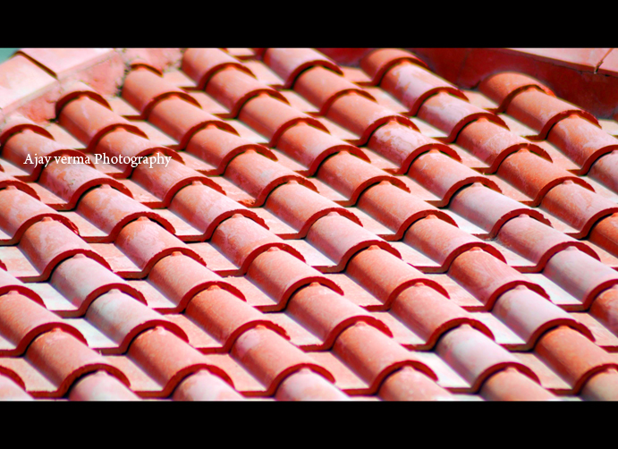 Red roof.