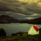 Red roofed cottage