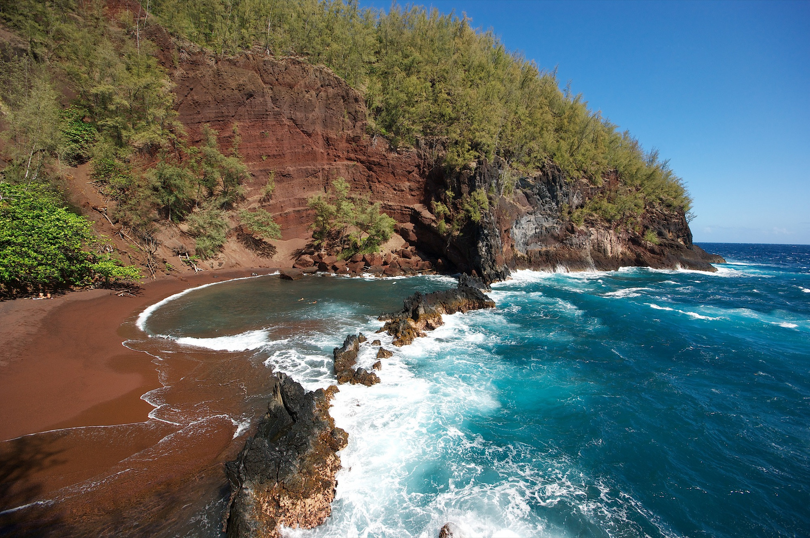 Red Sand Beach - Maui