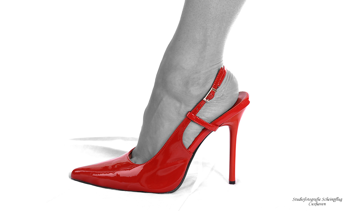 Red shoe