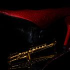 red shoe of music