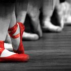 ... red shoes