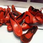 red shoes