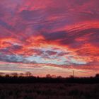 red skies over paradise