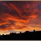 Red Sky over Arthurs Hill newcastle 9