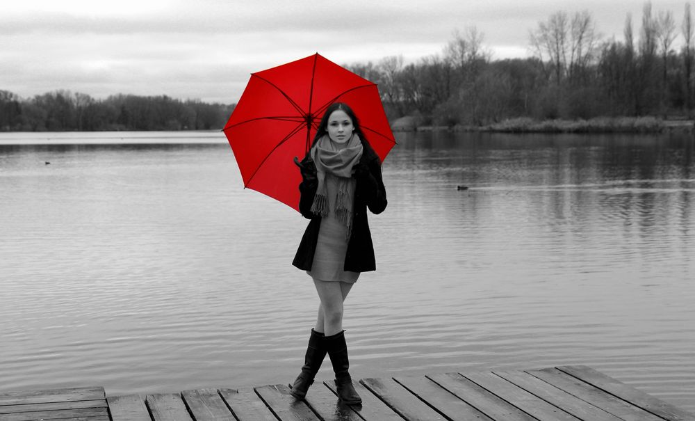 Red umbrella 2