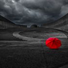 red umbrella