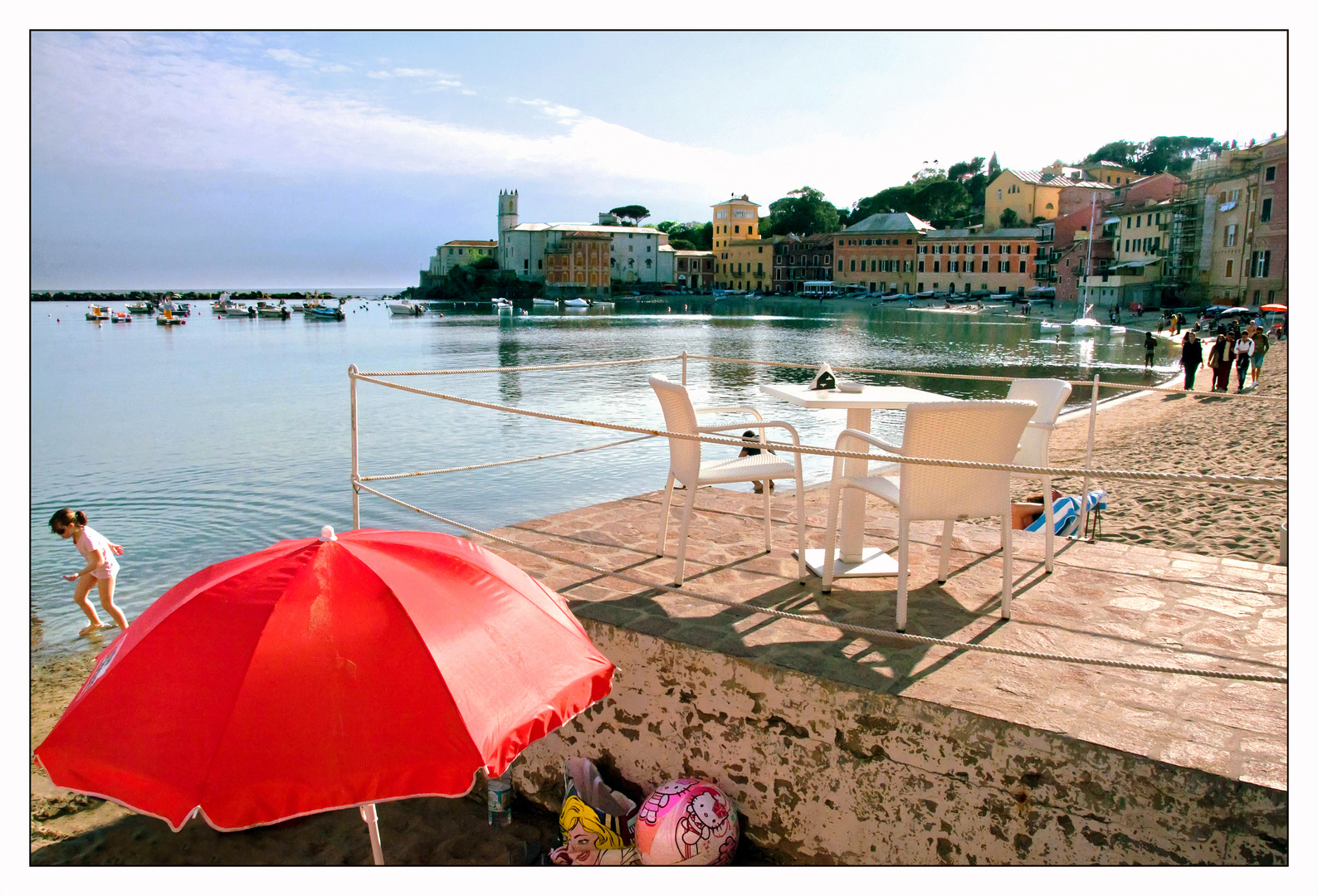 Red umbrella