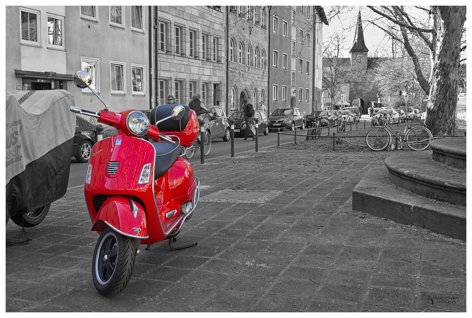 Red Vespa