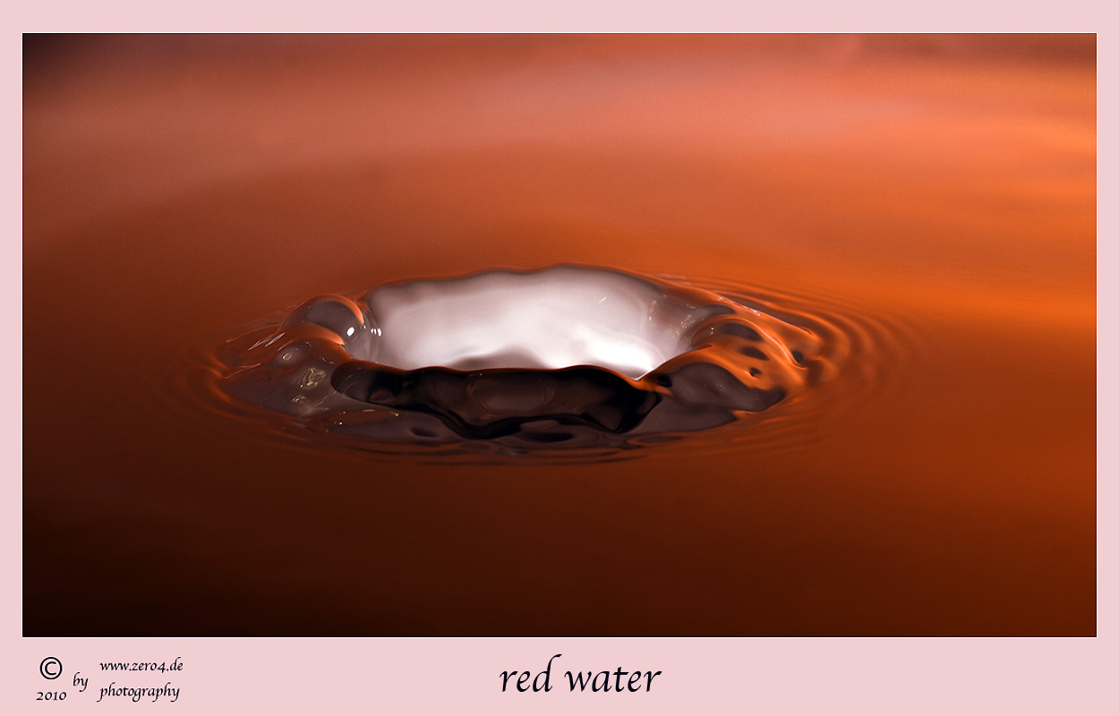 red water