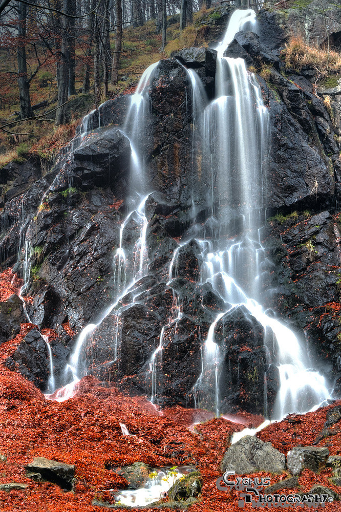 Red Waterfall