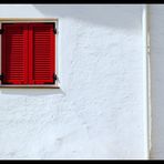 red window shutter (Südtirol)