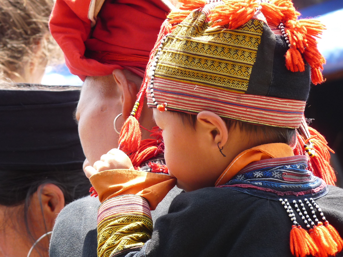 Red Zao autre ethnie toujours à Sapa