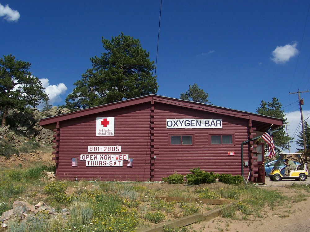 Redfeather Lakes,Co. Medical Center-8500' elev.