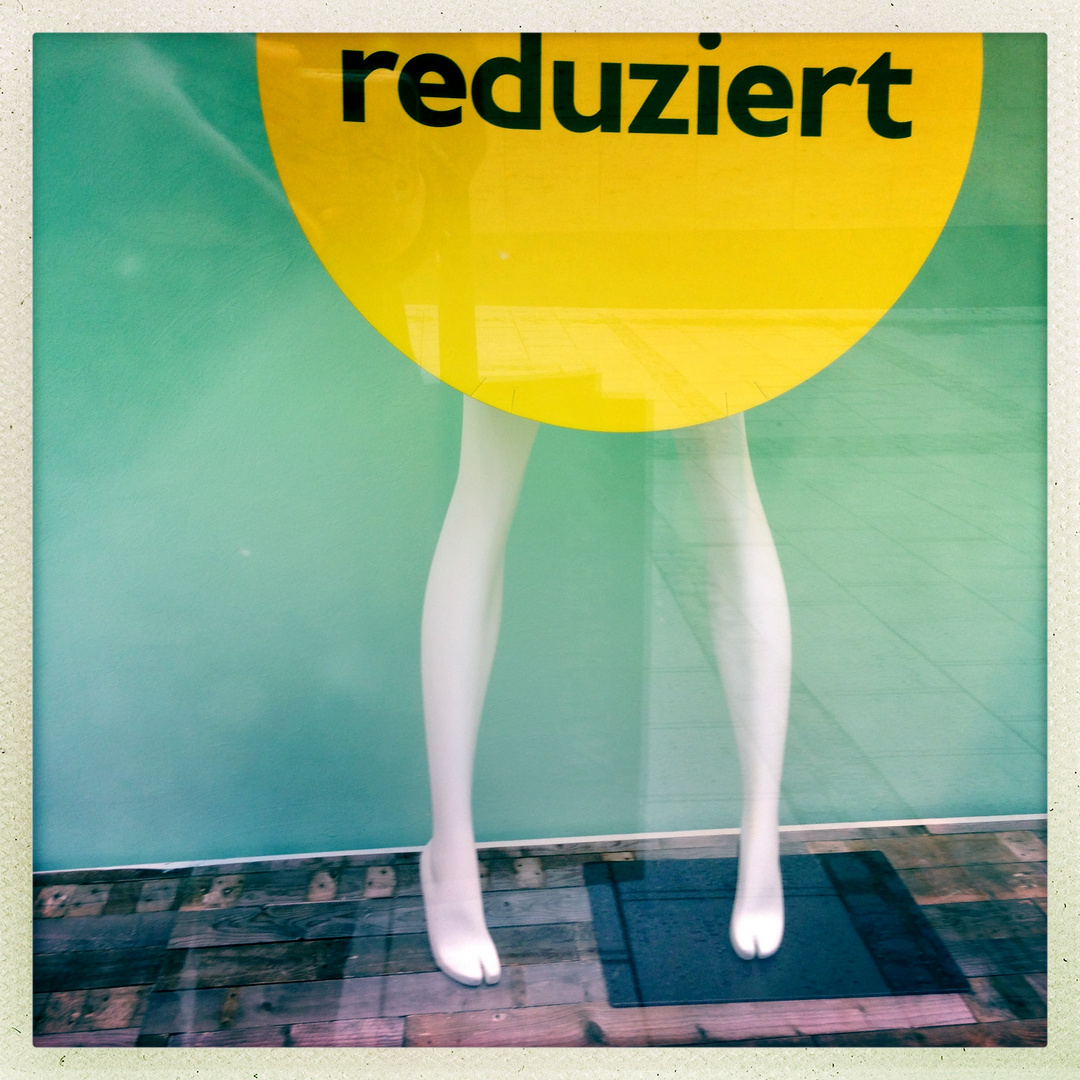 reduziert