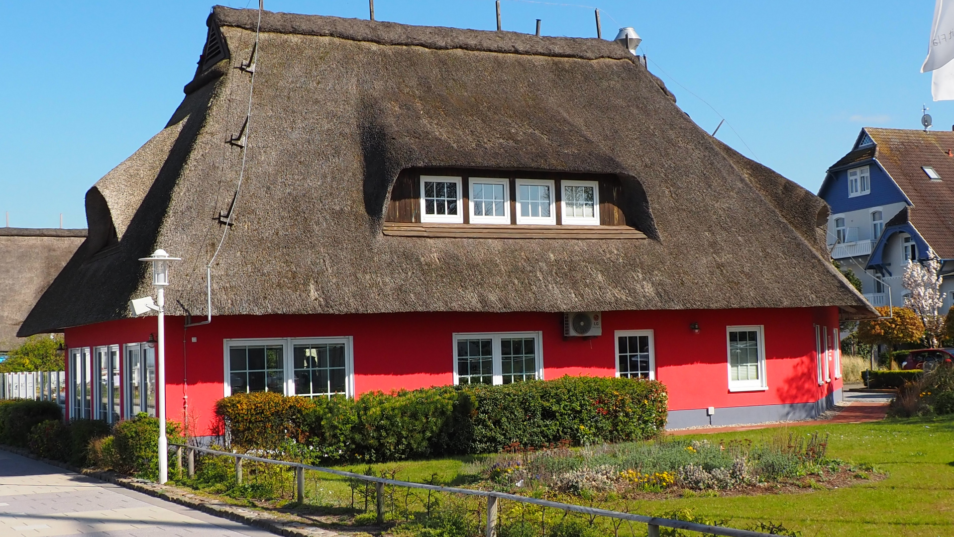 Reedhaus an der Ostsee