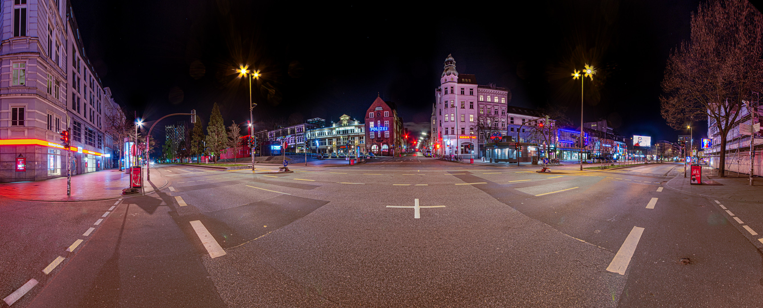 Reeperbahn Ausgangssperre