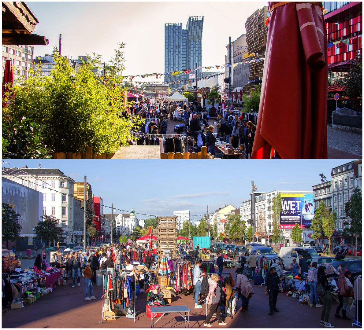 Reeperbahn-Flohmarkt ...