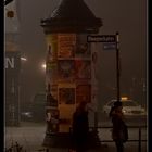 Reeperbahn im Nebel