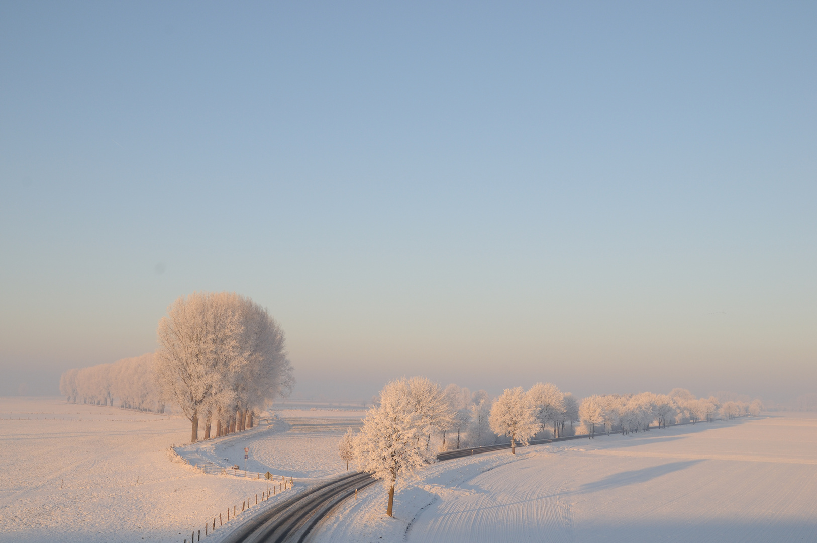 Reeser Welle im Winter