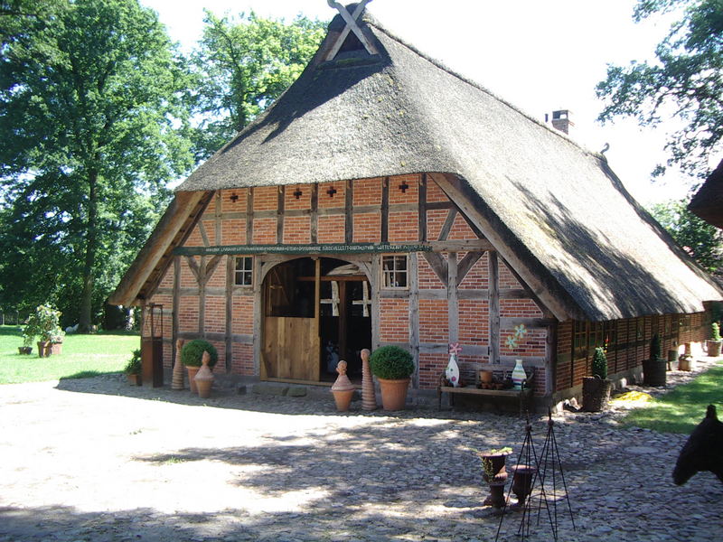 Reetdachhaus an der Wümme