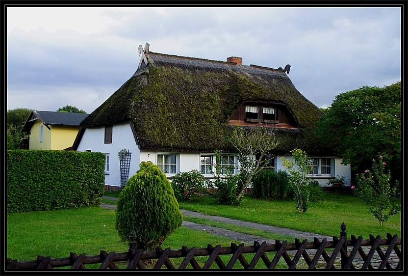 Reetdachhaus auf der Insel Rügen