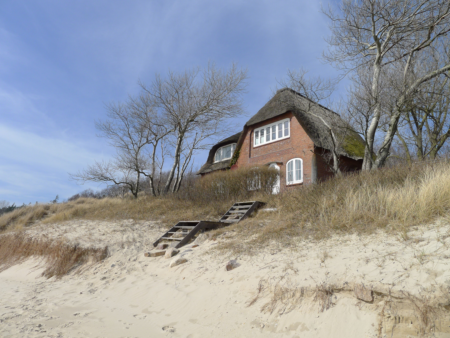 Reetdachhaus in den Dünen, Wyk auf Föhr